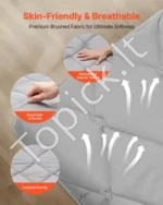 Sulankstomas japoniškas tatami futono čiužinys 9 sluoksnių pilkas (Full dydžio) 2032 x 1372 x 89 mm  - Image 4