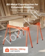 Sulankstomi darbiniai ožiai 2 vnt. – tvirtas 300 kg talpos suoliukas medienos apdirbimui - Image 3