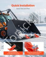 Traktoriaus kaušo apsaugos 2 vnt., oranžiniai kaušo krašto saugikliai - Image 5