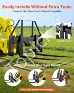 Universalus mini krautuvo padėklų šakių rėmas 115 cm su 1814 kg keliamąja galia - Image 3