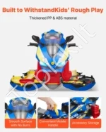 Vaikiškas motociklo variklio ir mechaniko rinkinys su priedais vaikams ( konstruktorius ) - Image 6