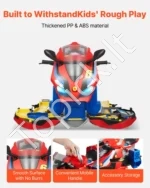 Vaikiškas motociklo variklio ir mechaniko rinkinys su priedais ( konstruktorius ) - Image 6