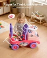Vaikiškas paspiriamas automobilis (ride-on push car) su garsais, 50 x 24 x 41,5 cm - Image 3