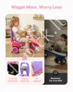 Vaikiškas paspiriamas automobilis (ride-on push car) su garsais, 50 x 24 x 41,5 cm - Image 4