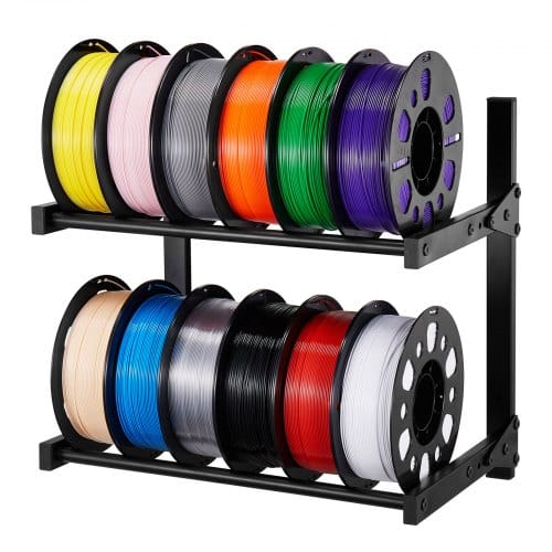 de2F3DDYSNJHSECBXUUA2001V02Fgoods_img-v22Ffilament-storage-rack-m100-1.2.jpg 2 pakopų sieninis 3D spausdintuvo siūlų laikiklis / ričių lentyna - Image 1