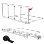 Sulankstomas lovos turėklas senjorams apsauginė rankena su dirželiu 1220 x 805 x 445 mm