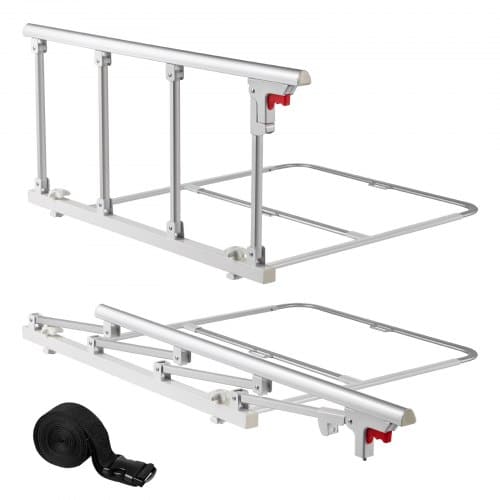 de2FBCBSBCBSKZD99XB73001V02Fgoods_img-v22Fbed-rails-m100-1.2.jpg Sulankstomas lovos turėklas senjorams 970 x 805 x 445 mm apsauginė rankena su dirželiu - Image 1