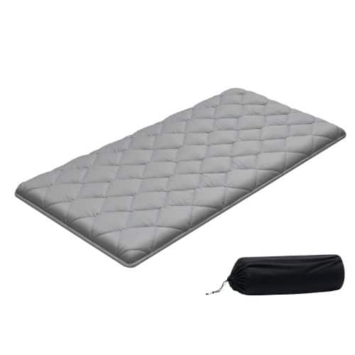de2FBYTTM39INCH326VAO001V02Fgoods_img-v12Fjapanese-tatami-mat-m100-1.2.jpg Sulankstomas japoniškas tatami futono čiužinys 9 sluoksnių pilkas 2032 x 991 x 89 mm - Image 1