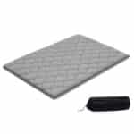 Sulankstomas japoniškas tatami futono čiužinys 9 sluoksnių pilkas (Full dydžio) 2032 x 1372 x 89 mm 