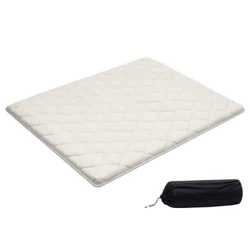 de2FBYTTM60INCH2PTA34001V02Fgoods_img-v12Fjapanese-tatami-mat-m100-1.2.jpg Sulankstomas japoniškas tatami futono čiužinys 9 sluoksnių baltas (Queen dydžio) - Image 1