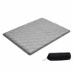 Sulankstomas japoniškas tatami futono čiužinys 9 sluoksnių pilkas (Queen dydžio) 2032 x 1524 x 89 mm