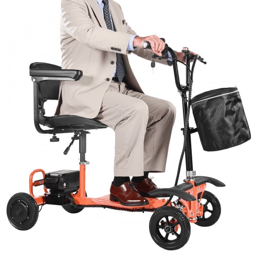 de2FCXZDZXCCS4L2RVJI7001V22Fgoods_img-v12Felectric-mobility-scooter-m100-1.2.jpg Elektrinis keturių ratų paspirtukas senjorams sulankstomas neįgaliųjų vežimėlis 48V - Image 1