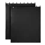 Garso izoliacinės antklodės 2438 x 2032 mm, 2 vnt. rinkinys, extra didelės akustinės užuolaidos su žiedais ir medvilnės užpildu muzikos įrašams bei langams