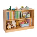 Montessori vaikiška bokhylle ir žaislų organizatorius 870 mm, 90 x 30 x 60 cm