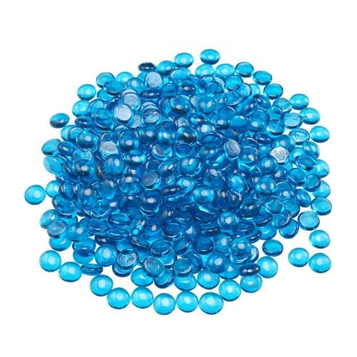 de2FFHBLBYBLZ34IB63XE001V02Fgoods_img-v22Ffire-glass-m100-1.2.jpg Dekoratyvinis stiklas židiniams – karščiui atsparūs Karibų jūros mėlynojo stiklo akmenys lauko ugniavietėms, 4,5 kg - Image 1