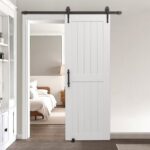 Slankiojančio tvarto tipo durys su furnitūros rinkiniu 762 x 2134 mm (MDF plokštė)