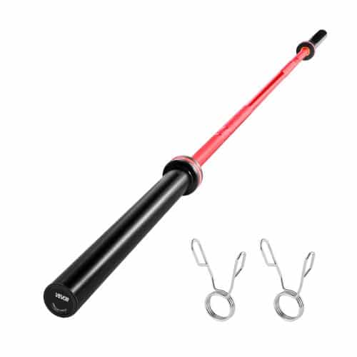 de2FGLGGLG22MTCTWYJR5001V02Fgoods_img-v22Fbarbell-bar-m100-1.2.jpg 220 cm olimpinė štanga 453 kg, profesionali su danga, neslidžia rankena ir 50 mm įvorėmis sunkiajai atletikai - Image 1