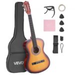 Klasikinė medinė gitara pradedantiesiems 960 mm (Sunburst)