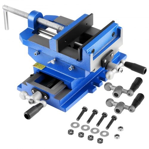 de2FJCTHQ6YCSZS0E42A7001V02Fgoods_img-v12Fbench-vise-m100-1.2.jpg Kryžminiai gręžimo staklių spaustuvai 152 mm (X-Y ašies) - Image 1