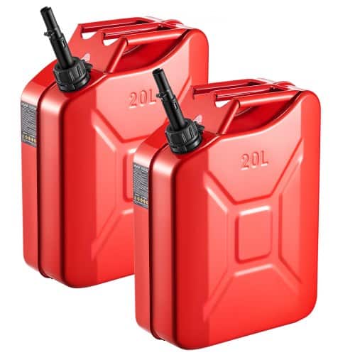 de2FJSBXSYXJYK2JFX0IU001V02Fgoods_img-v12Ffuel-container-m100-1.2.jpg 20 litrų metalinių kuro kanistrų rinkinys, 2 vnt., raudonos spalvos, su piltuvėliu - Image 1