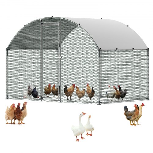 de2FJSJS322MYDDMEUEN5001V02Fgoods_img-v12Fmetal-chicken-coop-m100-1.2.jpg Metas metalinis vištų voljeras su stogu ir apsaugine danga 3x2x2 m - Image 1