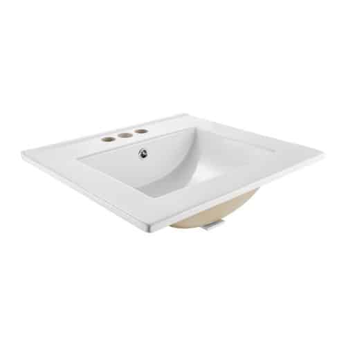 de2FJXPJXPTMAZBS6WHKT001V02Fgoods_img-v12Fbathroom-sink-m100-1.2.jpg Pusiau įmontuojamas stačiakampis vonios kambario praustuvas 510 x 465 mm, baltos keramikos praustuvo dubuo su persipylimo anga ir 3 maišytuvo skylutėmis - Image 1