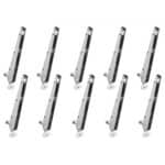 Spygliuotos vielos laikiklių rinkinys YX25-011, 10 vnt., 310 mm