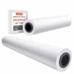 Plotterio popieriaus rulonai 60,9 cm x 45,7 m 80 gsm CAD brėžiniams 2 vnt.