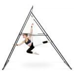 Joga stovas su hamaku iki 200 kg, reguliuojamas oro jogos rėmas