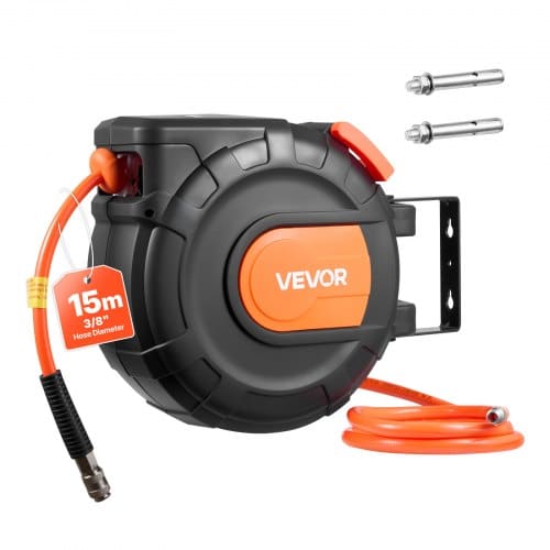 de2FKQRGJPOGFBSW5CZJX002V02Fgoods_img-v22Fair-hose-reel-m100-1.2.jpg Automatinė susukama pneumatinė žarna 15 m garso ir dirbtuvėms - Image 1