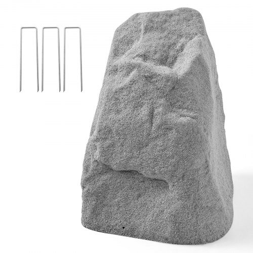 de2FKXYSZBGZZXZHR2NZQ001V02Fgoods_img-v22Ffaux-rock-cover-m100-1.2.jpg Dekoratyvinis dirbtinis akmuo-dangtis 43 x 42 x 54 cm, pilkas kiemo ir sodo įrangos maskavimui - Image 1