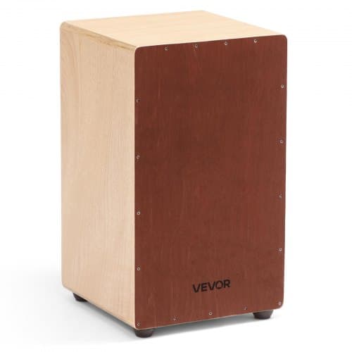 de2FMXGJDKJGXWBXEP39W001V02Fgoods_img-v22Fbox-drum-m100-1.2.jpg Didelis medinis cajon būgnas – perkusinis instrumentas su būgno sraigėmis ir sėdimąja pagalvėle 305 x 305 x 508 mm - Image 1