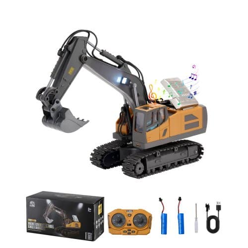 de2FPTKWJJDYGN11D7UC6V92Fgoods_img-v12Fremote-control-excavator-m100-1.2.jpg 11 kanalų 1:20 mastelio nuotoliniu būdu valdomas ekskavatorius žaislas - Image 1