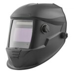 Automatinis suvirintojo skydelis True Color, 100 x 59.4 mm tamsėjimo langelis, matinė juoda spalva, Metis serija