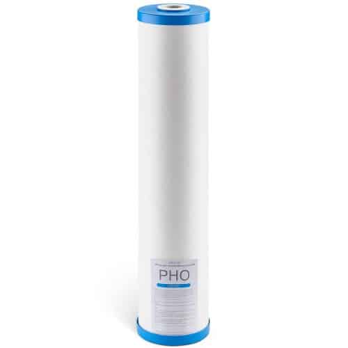 de2FQWSGLQLXPHOGV7U3J001V02Fgoods_img-v22Fwhole-house-water-filter-m100-1.2.jpg Viso namo vandens filtro pakaitinė kasetė / Silifoso filtracija (11,5 x 50,7 cm) - Image 1