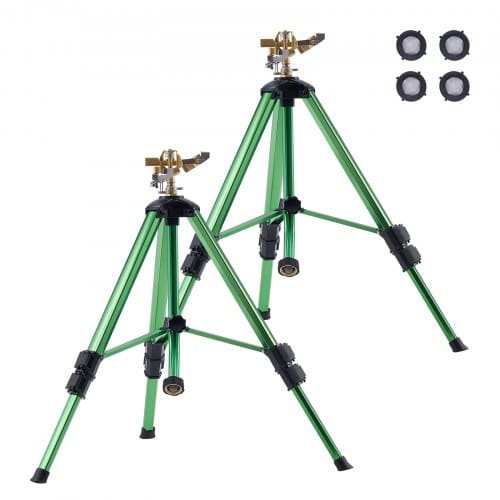 de2FSJJSSQLSZX2J3VCN2002V02Fgoods_img-v12Ftripod-sprinkler-m100-1.2.jpg Impulsinis vejos purkštuvas (rinkinys iš 2 vnt.) – reguliuojamo aukščio trikojis purkštuvas su žalvarine galvute, 360 laipsnių aprėptis - Image 1