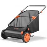 Stumiama vejos šluota 66 cm (lapų ir žolės surinkėjas su 198 l krepšiu)