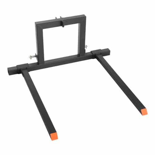 de2FTPHCSDSK50IN3AS0W001V02Fgoods_img-v12Fpallet-forks-m100-1.2.jpg Paletinės šakės traktoriam 680 kg – 128 cm reguliuojamo pločio 3 taškų pakabos šakės - Image 1