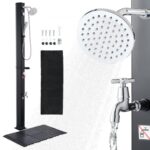 Saulės dušas 40 l, sodo dušas 2290 mm,