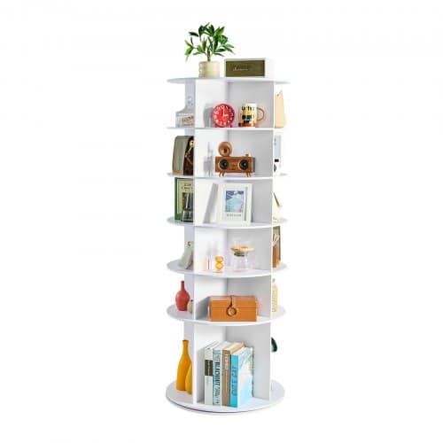 de2FXZXJEKWDZ6CS681CL001V02Fgoods_img-v12Frotating-shoe-rack-m100-1.2.jpg Sukama batų lentyna 6 pakopų besisukantis batų stovas organizatorius - Image 1