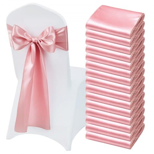 de2FYTZSDMGJ50PCX4BB8001V02Fgoods_img-v22Fchair-sash-bow-m100-1.2.jpg Rožinio aukso satininiai kaspinai kėdėms, 50 vnt. - Image 1