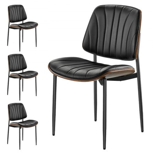 de2FZHSKU000000000004832Fgoods_img-v12Fmetal-dining-chairs-m100-1.2.jpg Modernios valgomojo kėdės 4 vnt. paminkštintos odinės virtuvės kėdės metalinėmis kojomis Gaminio matmenys: 49,5 x 54,8 x 81 cm - Image 1