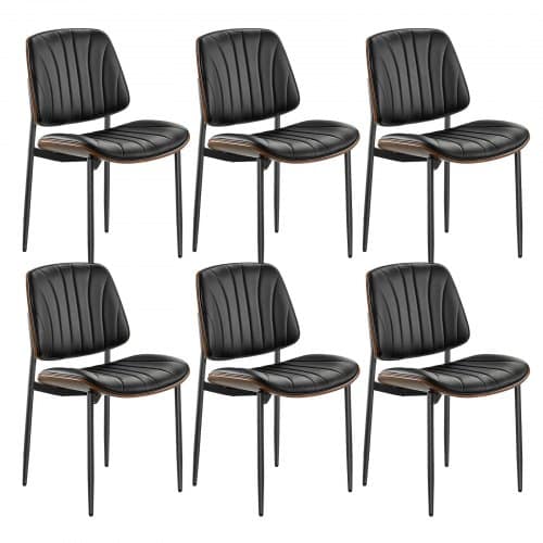 de2FZHSKU000000000004842Fgoods_img-v12Fmetal-dining-chairs-m100-1.2.jpg Modernios valgomojo kėdės 6 vnt 49,5 x 43 cm. paminkštintos odinės virtuvės kėdės metalinėmis kojomis - Image 1