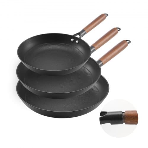 de2FZTCG81012INC606UR001V02Fgoods_img-v32Fskillet-set-m100-1.2.jpg 3 dalių ketaus keptuvių rinkinys – 205, 265 ir 310 mm nelimpančios juodos ketaus keptuvės visoms viryklėms - Image 1