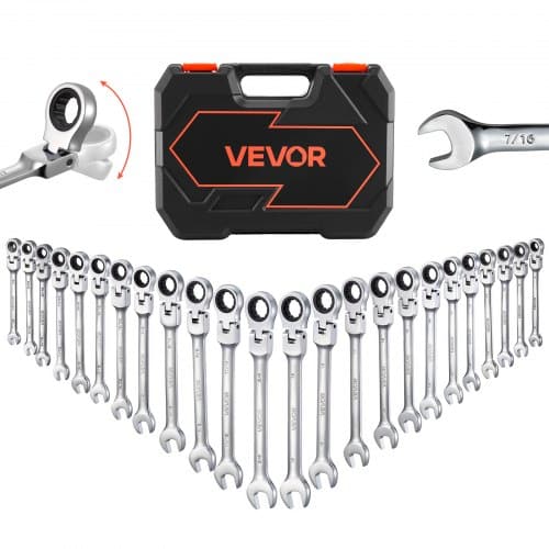 de2FZXBSTZYTS24PXGDIW001V02Fgoods_img-v22Fwrench-set-m100-1.2.jpg Raktinių rinkinys 24 dalių lanksčia galvute su terkšle, coliniai ir metriniai raktai automobiliams ir dirbtuvėms - Image 1