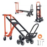 Universalus laipiojimo laiptais vežimėlis 350kg transformuojamas platforminis