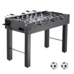 Stalo futbolo stalas 121 cm (standartinio dydžio stalo futbolas namams ir žaidimų kambariui)