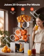 Automatinė citrusinių vaisių sulčiaspaudė su krepšeliu 120 W, 20 vnt./min. kavinėms ir prekybos centrams - Image 2