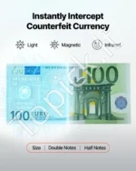 Banknotų skaičiavimo aparatas su vertės nustatymu ir padirbtų pinigų detekcija - Image 3