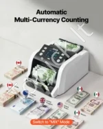 Banknotų skaičiavimo aparatas su vertės nustatymu ir padirbtų pinigų detekcija - Image 4